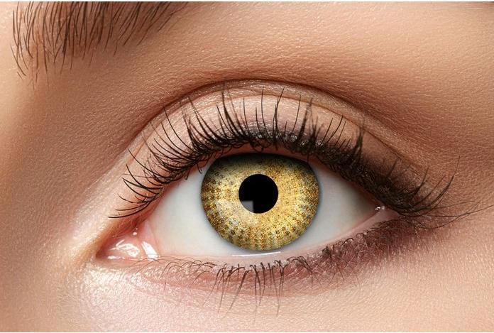 Produktbild Zoelibat Kontaktlinsen Golden Dots (Gold)
