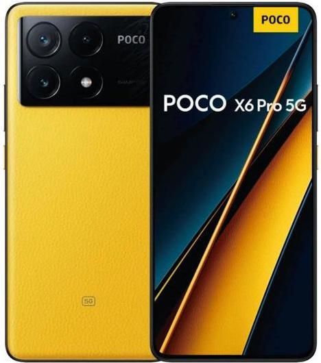 Produktbild Xiaomi Poco X6 Pro (256 GB, Gelb, 6.67", Dual SIM, 64 Mpx, 5G)
