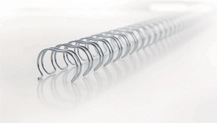 Actual product image GBC Binding wire 9,5mm, 34 rings, silver, 100 pcs.