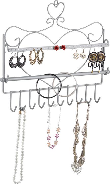Image du produit Relaxdays Porte-bijoux mural
