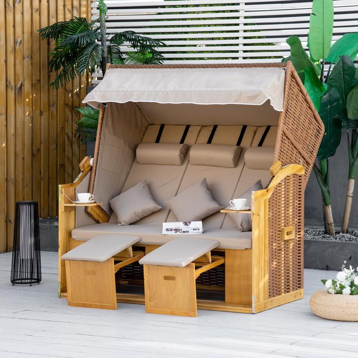 Produktbild Outsunny Strandkorb