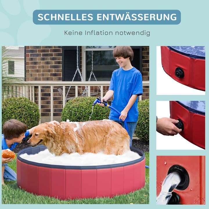 Immagine prodotto PawHut Bagno per cani (Piscina per cani)