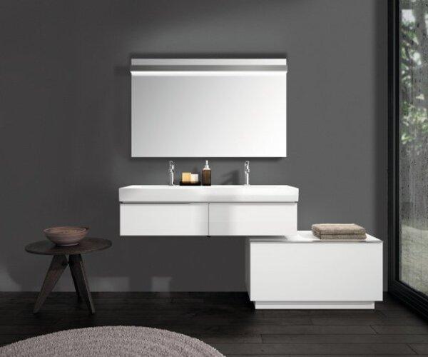 Actual product image Geberit Keramag / double washbasin iCon 120 cm white 124120000 (480 mm, 1200 mm)