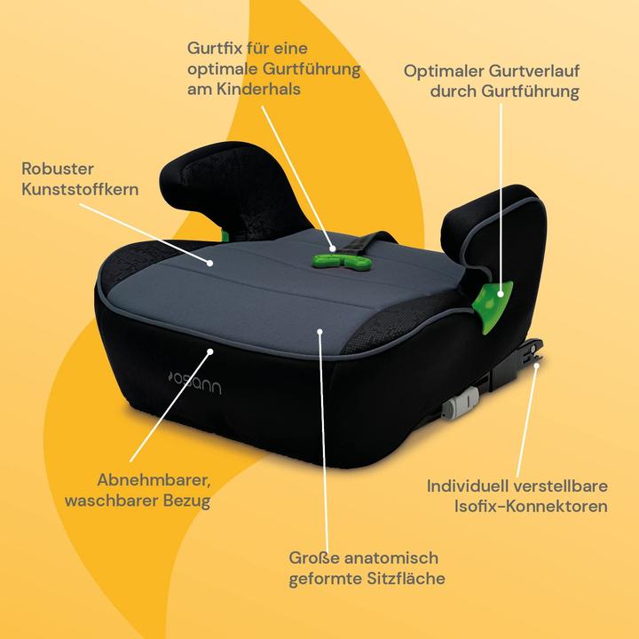 Immagine prodotto Osann Sistemazione delle cinture Isofix per bambini (Seggiolino, ECE R129/i-Size Standard)