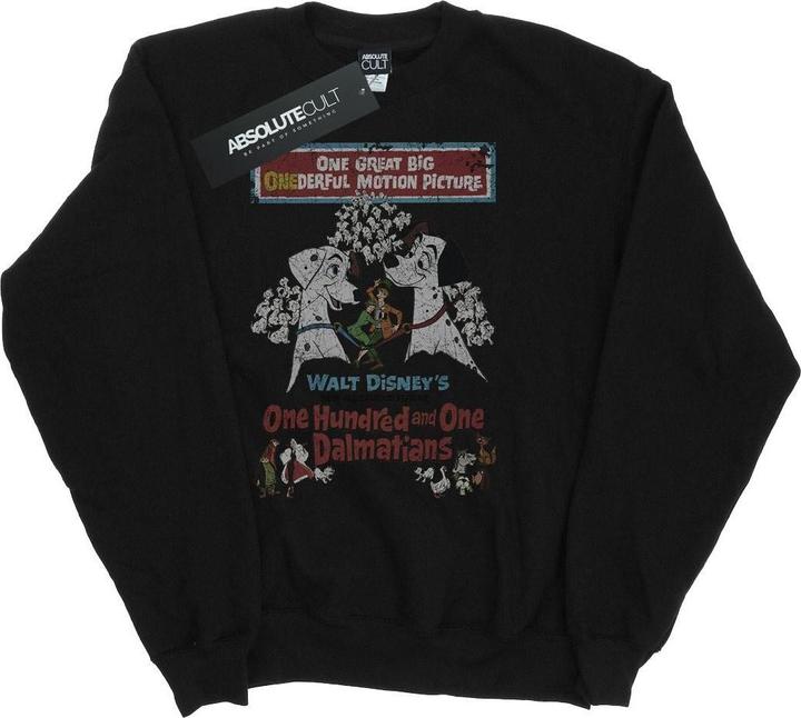 Disney 101 Dalmatians Retro Poster Sweatshirt