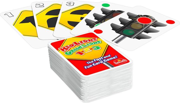 Actual product image Goliath Toys Red Light Green Light Card Game (English)