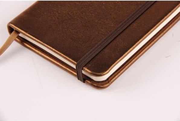 Image du produit Clairefontaine Papeterie cuir (A6, Blanc, Couverture rigide)