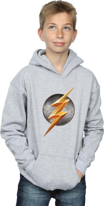 Image du produit - Sweat à capuche JUSTICE LEAGUE MOVIE FLASH EMBLEM - Garçon (116)