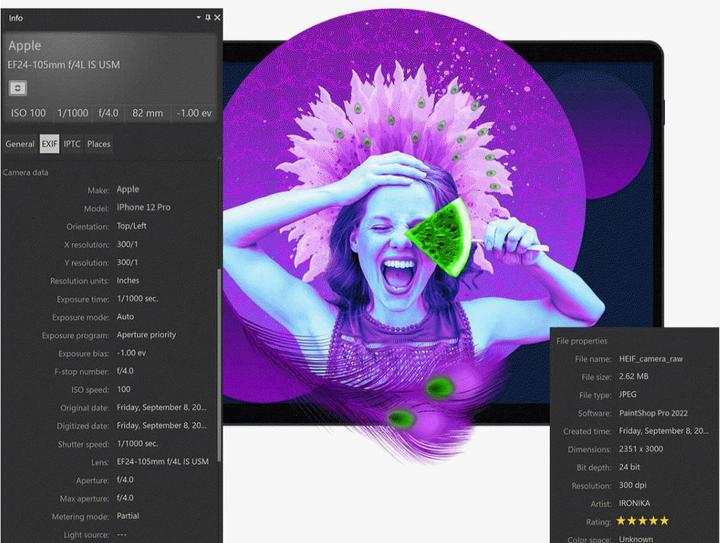 Actual product image Corel PaintShop Pro 2023 Ultimate (1 User, unlimited)