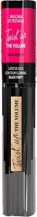 Actual product image Bourjois Twist Up Black Balm Mascara 8ml + Contour Clubbing Eyeliner 41 Black Party 5g - Pa (Balm Booster + Nº 41 Black Party)