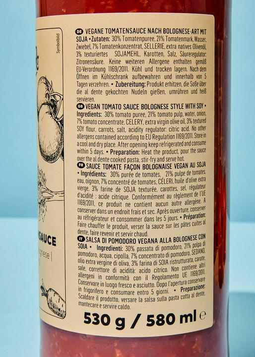 Produktbild KoRo Vegane Tomatensauce nach Bolognese-Art mit Soja (3180 g)