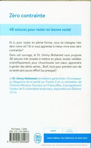 Immagine prodotto Zéro contrainte : surtout, ne changez rien! (Francese, Mohamed Jimmy, 2023)