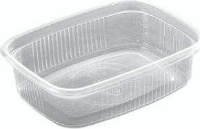 Antalis Plastbakke mini 65 PP clear 108x82x28mm 125ml 1000pcs/kar - (1000 pcs.) (1000 x, 0.13 l)