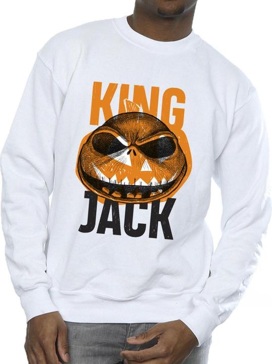 Immagine prodotto Disney The Nightmare Before Christmas King Jack Felpa Uomo (XL)