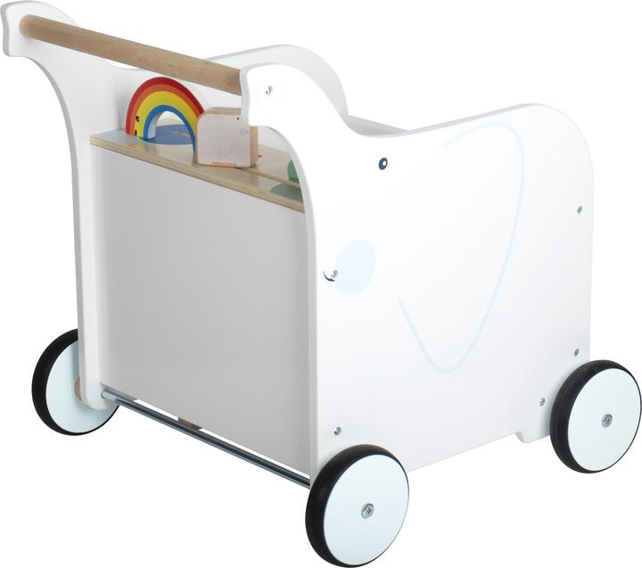 Image du produit small foot Chariot de marche Coffre à jouets Eléphant
