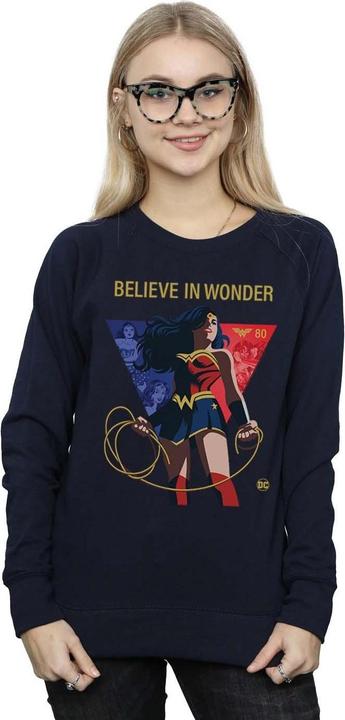 Produktbild Wonder Woman 80th Anniversary Believe In Wonder Pose Sweatshirt (M)