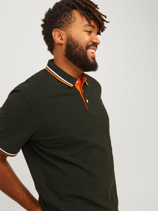 Actual product image Jack & Jones Plus Size Unicoloured T-shirt T-shirt (4XL)