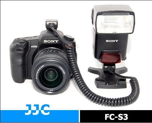 Produktbild JJC Synchronkabel für Sony und Minolta TTL Blitz (Blitzgerät Ersatzteile)