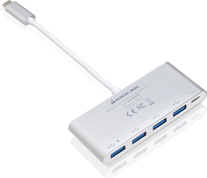 Actual product image Iogear USB-C to 4 Port USB-A (USB-C, 4 Ports)
