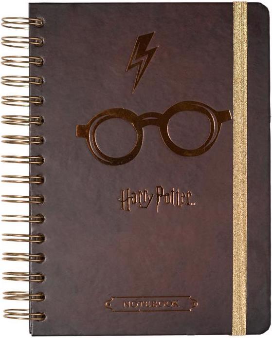 Actual product image Notebook Harry Potter A5, Blank, Brown (A5, Plain, Hardcover)