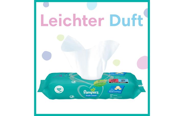 Actual product image Pampers fresh clean (260 Piece)