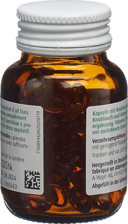 Produktbild A. Vogel Knoblauch Kapseln Kaps (120 Stück, Kapseln, 150 g)