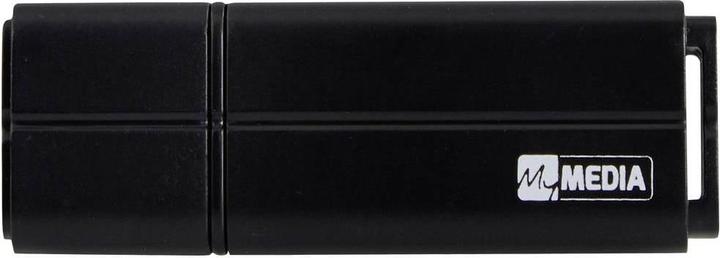 Actual product image MyMedia USB 2.0 Stick 64GB, black (64 GB, USB-A, USB 2.0)