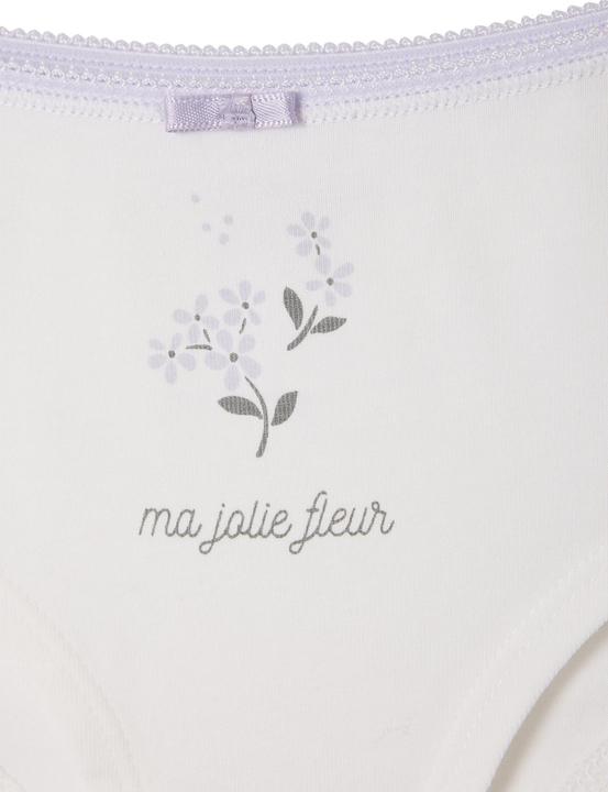 Produktbild Vertbaudet Bio-Kollektion: 5er-Pack Mädchen Shortys mit Blumen (110, 5er Pack)