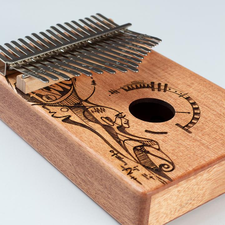 Immagine prodotto Sela SE250 Kalimba Mogano 17 Mente pacifica (Percussioni)