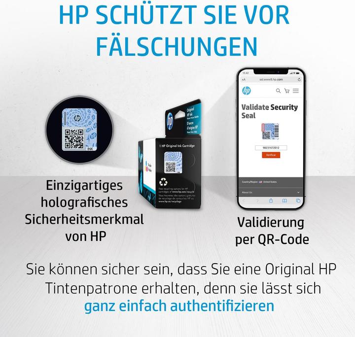 Actual product image HP 912 (C)