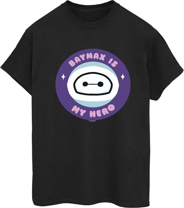 Immagine prodotto Disney Big Hero 6 Baymax My Hero Pocket Maglietta Ampia Donna (M)