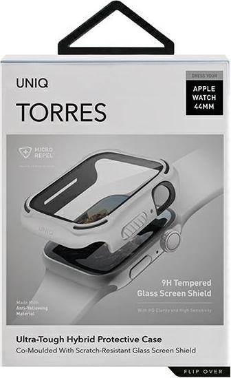 Image du produit Uniq étui Torres Apple Watch Series 4/5/6/SE 44mm. biały/dove white (TPU)