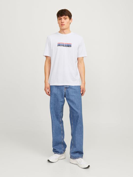 Actual product image Jack & Jones 3-pack Printed Round Neck T-shirt T-shirt (XS)