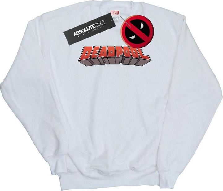 Deadpool Text Logo Sweatshirt (3XL)
