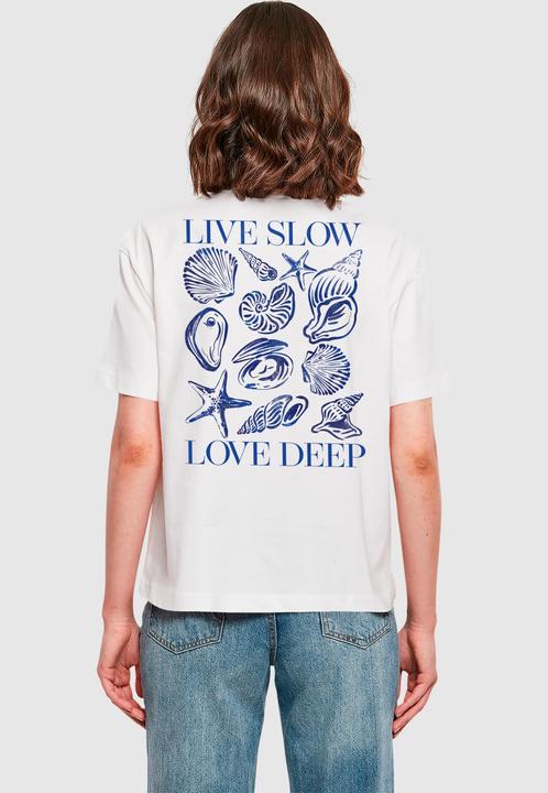 Produktbild Miss Tee Live Slow Seashells Tee - 195133 (XS)