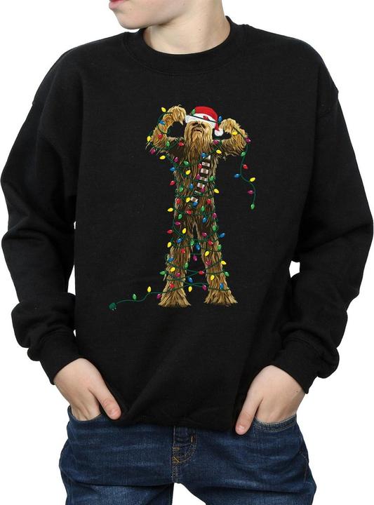 Image du produit Star Wars - Sweat CHEWBACCA CHRISTMAS LIGHTS - Garçon (152, 158)