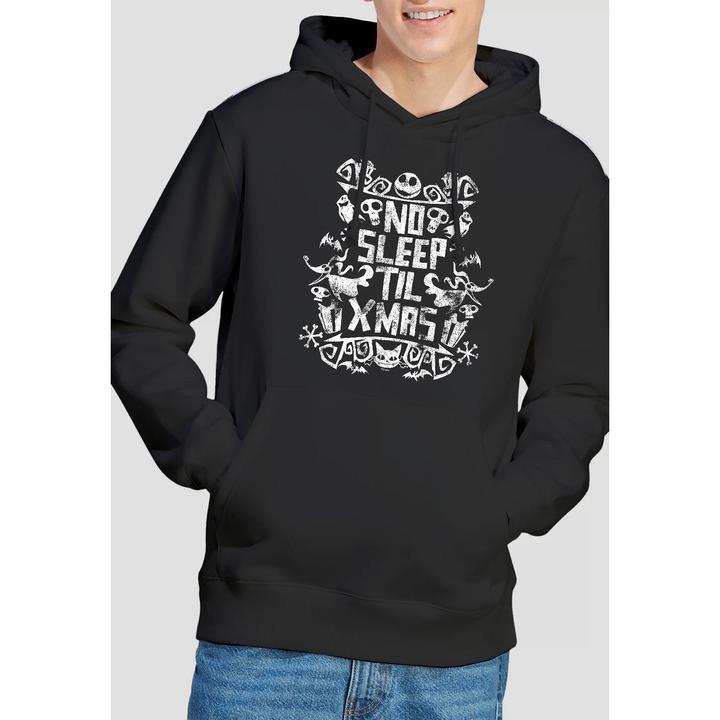 Actual product image The Nightmare Before Christmas Mens No Sleep Till Xmas Hoodie (XXL)