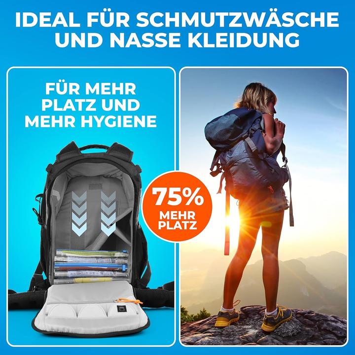Produktbild Silverrack Vakuumbeutel-Set für Reisen (12 Stück) in 3 Grössen