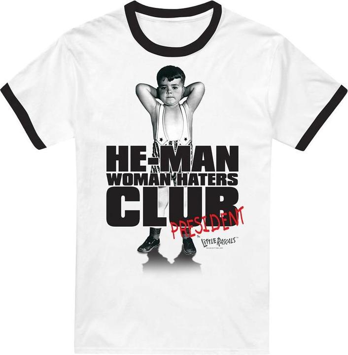 Actual product image The Little Rascals Unisex Adult Club President T-Shirt (S)