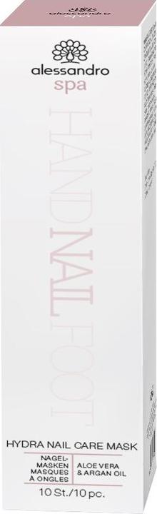 Actual product image Alessandro Spa Hydra Nail Care Mask 10 pieces (10 ml)
