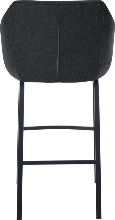 Produktbild CLP Barhocker Monea B Filz, anthrazit