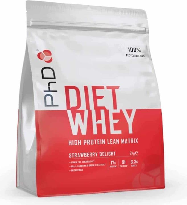 Produktbild PhD Nutrition Diet Whey (Erdbeere, 1 Stk., 2000 g)