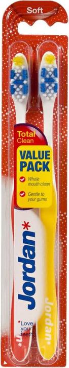 Actual product image Jordan TOTAL CLEAN cepillo dental #suave 2 uds (Soft, 2 x)