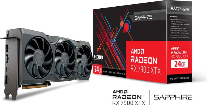 Image du produit Sapphire AMD RADEON RX 7900 XTX MBA (24 Go)