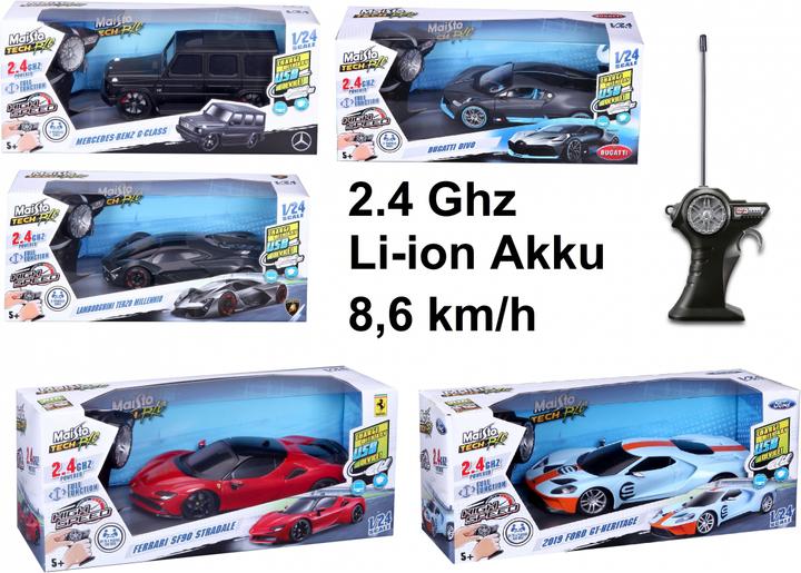 Image du produit Maisto RC Premium véhicules 1/24 ass. 2.4 Ghz