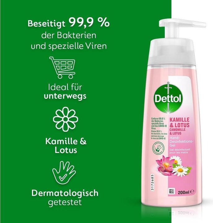 Produktbild Dettol Kamille & Lotus (200 ml)