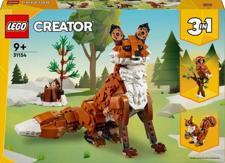 Immagine prodotto LEGO 31154 Animali della foresta: Volpe rossa (31154, LEGO Creator Expert)