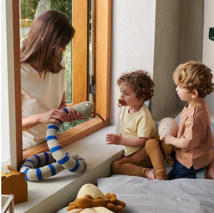 Actual product image Liewood Fillippa the knitted snake Surf Blue Mist cm (150 cm)