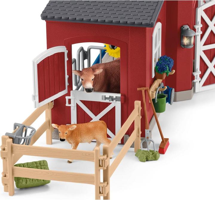 Produktbild Schleich Scheune mit Tieren und Zubehör