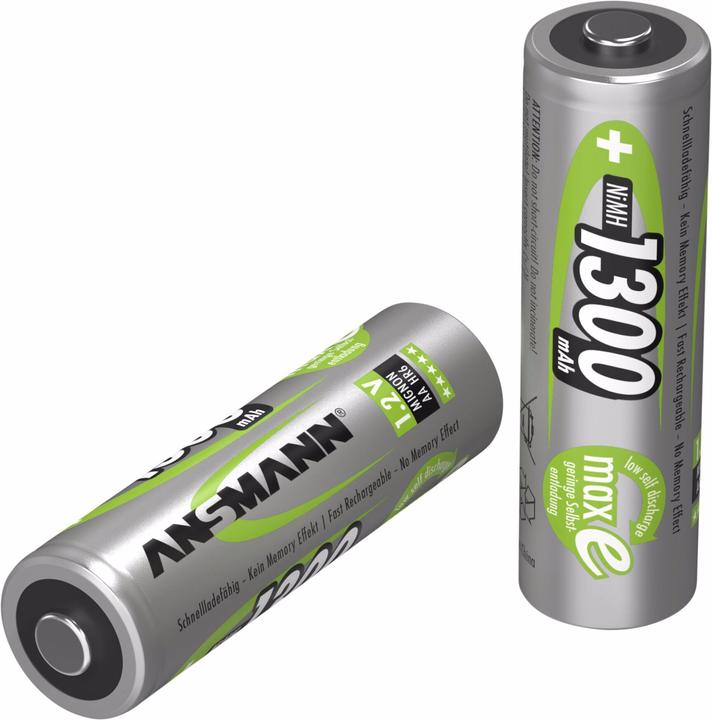 Produktbild Ansmann Ladegerät Basic IV inkl. 4 x AA 1300mAh Akku (1 Stk., AA, 1300 mAh, Akku)